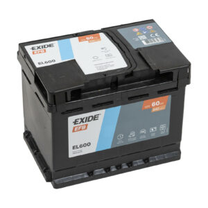 Batterie 60AH 640A EFB EL600 Exide - Réf. 71777953 - Pièce adaptable