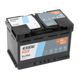 Batterie 70AH 760A EFB EL700 Exide - Réf. 6000628790 - Pièce adaptable