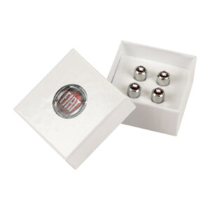 Jeu de bouchons de valve de pneu ROUGE - Réf. 52093190 - Pièce origine