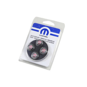 Jeu de bouchons de valve de pneu NOIR - Réf. K82213717AB - Pièce origine