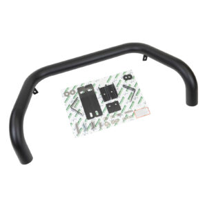 Barre de protection avant STEELER Classic avec kit de montage, revetement par po - Réf. DUCATOV2-R0070-06-B - Pièce adaptable