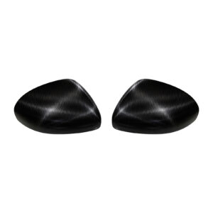 Coques de rétroviseurs extérieurs noires, aspect carbone - Réf. 50927547 - Pièce origine