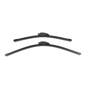 Jeu de balais d'essuie-glace Flat Blade avant 60-45 cm AG Automotive - Réf. K68359568AA + 569AA - Pièce adaptable