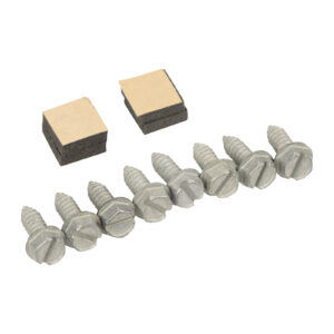 Support de plaque d'immatriculation avec materiel de montage - Réf. K55113383AA - Pièce origine