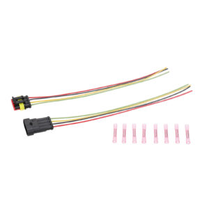 Kit de réparation de câbles fiche Superseal universelle 4 broches (femelle+mâle) AG Automotive - Réf. 7030201AG - Pièce adaptable
