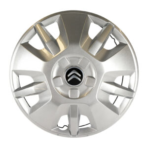Enjoliveur de roue 15 pouces avec logo Citroen, ancienne version - Réf. 1374687080 - Pièce origine