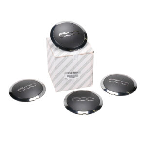 4x enjoliveurs de roue ORIGINAL CHROME pour jante en aluminium - Réf. 51884867 - Pièce origine