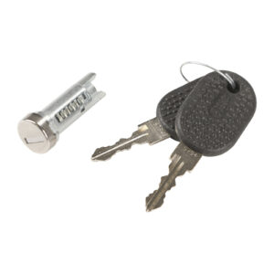 Cylindre de fermeture de porte avec 2 clés Miraglio - Réf. 80/1000 - Pièce adaptable