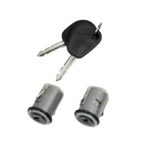 Jeu de cylindres de fermeture de porte, 2 pièces, avant Miraglio - Réf. 80/1222 - Pièce adaptable