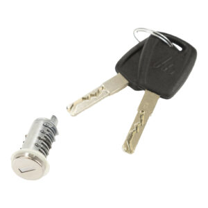 Serrure à cylindre pour cylindre de serrure de porte avec clé Miraglio - Réf. 80/1026 - Pièce adaptable