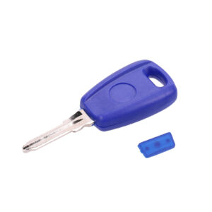 Cle de logement Cle avec bouton *Bleu* - Réf. Fiat-SH-03 - Pièce origine