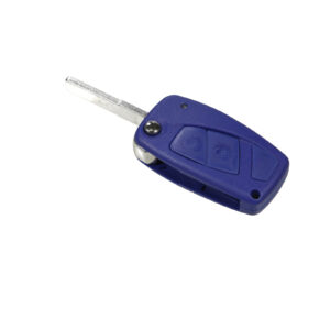 Allez utiliser la clé clé 2 boutons pliable *Bleu* - Réf. Fiat-SH-13B - Pièce origine