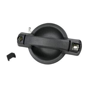 Poignée de porte avant droite noire Miraglio - Réf. 735309959 - Pièce adaptable