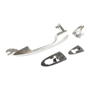 Poignée de porte avant gauche en plastique aspect aluminium Miraglio - Réf. 156099955 - Pièce adaptable
