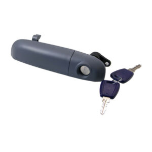 Poignée de porte avant gauche avec cylindre de verrouillage Miraglio - Réf. 80/642 - Pièce adaptable