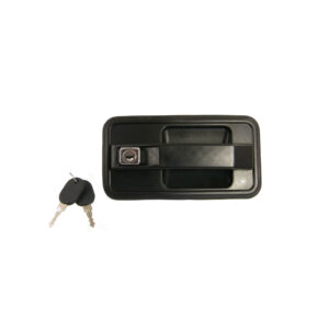 Poignée de porte avec clé et cylindre à droite Miraglio - Réf. 182033980 - Pièce adaptable