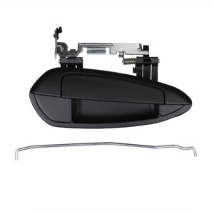 Poignee de porte droite en plastique noir 3 portes Miraglio - Réf. 735498779 - Pièce adaptable