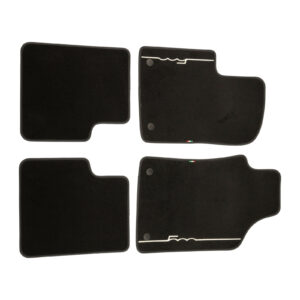 Lot de 4 tapis de sol en velours avec logo 500 - Réf. 71807945 - Pièce origine
