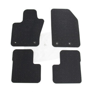 Jeu de tapis de pied en noir, 4 pièces - Réf. 50927523 - Pièce origine