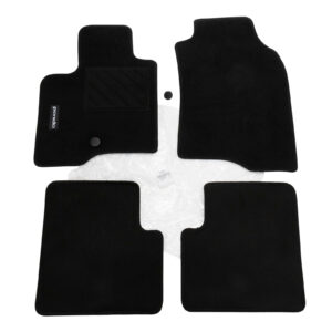 Set de tapis Fu 4 pièces velours noir - Réf. 71807956 - Pièce origine