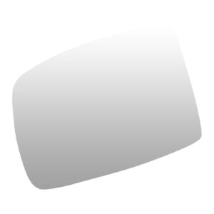 Verre de rétroviseur extérieur à gauche TYC - Réf. 71732870 - Pièce adaptable