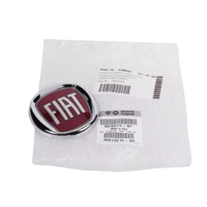 Emblem Red Fiat 500 Cinquecento Front - Réf. 9140052OE - Pièce Origine FCA