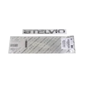 Rear Emblem " Stelvio" - Réf. 9140197OE - Pièce Origine FCA