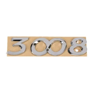 Tailgate Emblem " 3008" - Réf. 9140338PSA - Pièce Origine PSA