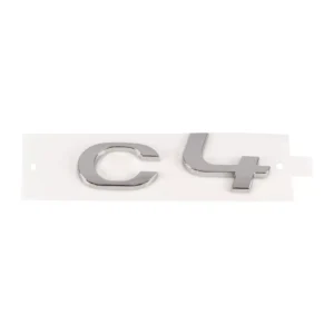 Emblem Lettering " C4" Rear Original Psa (98038000dx) - Réf. 9140346PSA - Pièce Origine PSA