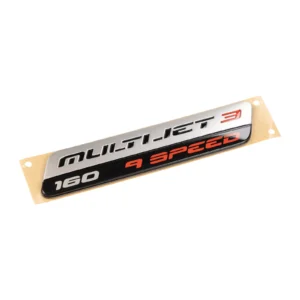 Emblem Lettering " Multijet 3 160 Speed" - Réf. 9140476OE - Pièce Origine FCA
