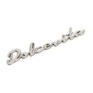 Emblem, Lettering &quot Dolcevitas&quot On The Back - Réf. 9140521OE - Pièce Origine FCA
