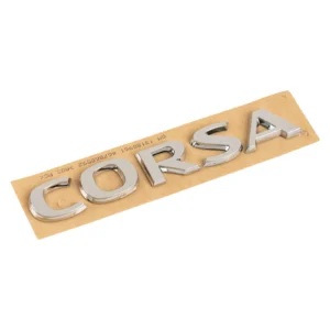 Lettering, Emblem &quot Corsa&quot Rear - Réf. 9140594PSA - Pièce Origine PSA