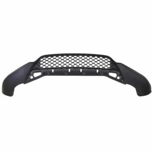 Spoiler de pare-chocs avant noir avec aide au stationnement Volkswagen Tiguan — Réf. 5N0805903K9B9