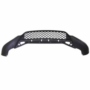 Spoiler de pare-chocs avant noir sans aide au stationnement Volkswagen Tiguan — Réf. 5N0805903AE9B9
