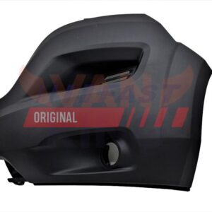 Pare-chocs Fiat Ducato avant g noir, halogenes light (2014-2018) - Réf. FT91476G