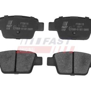 Plaquettes de frein Fiat Stilo arrière sans capteur (depuis 2001) - Réf. FT29115