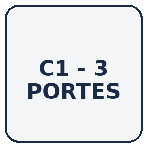 C1 - 3 PORTES