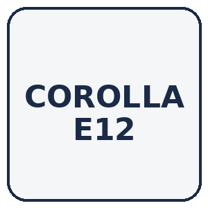 COROLLA E12