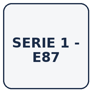 SERIE 1 - E87 5 PORTES
