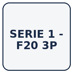SERIE 1 - F20 3 PORTES
