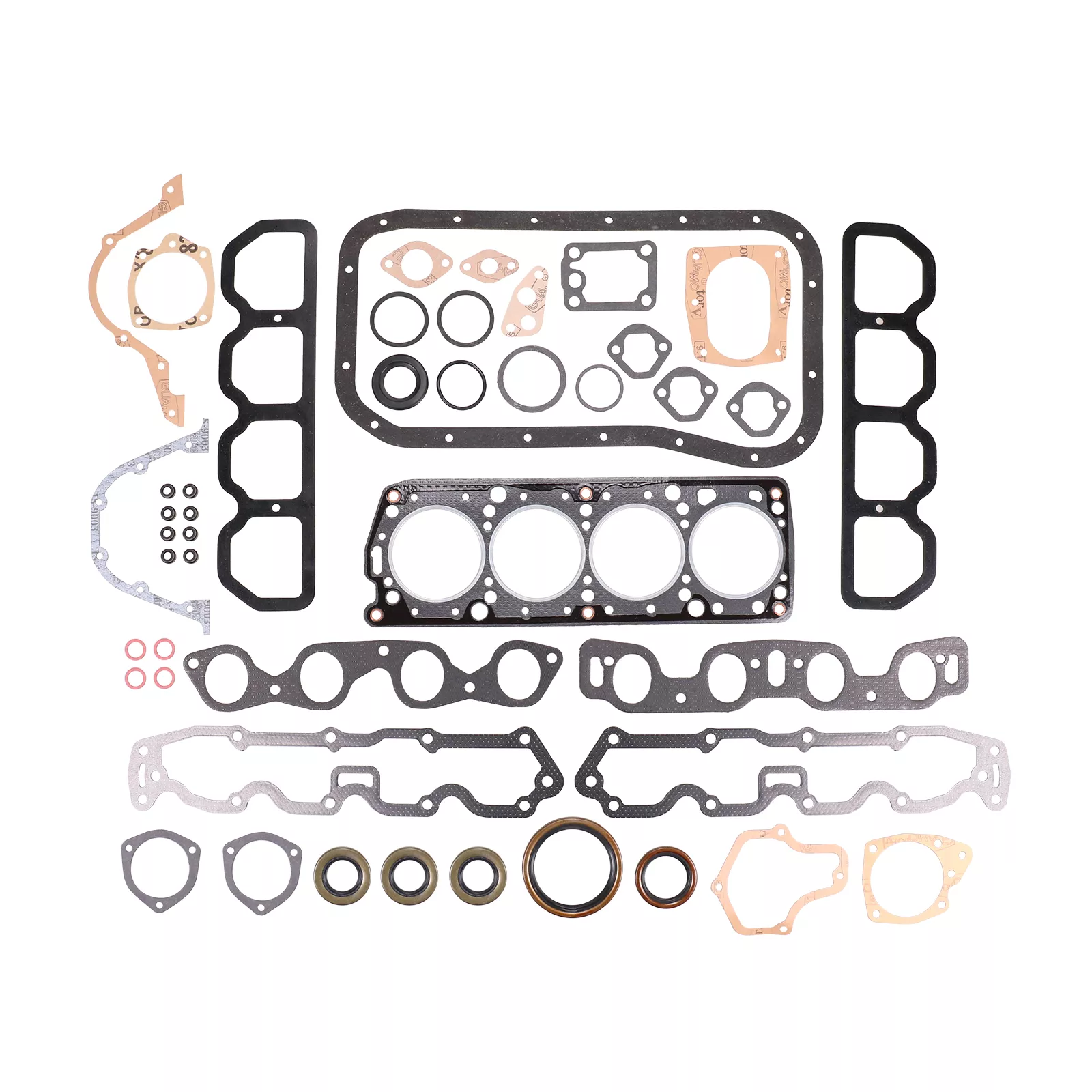Kit de joints moteur avec joint d'arbre code moteur 132 Athena — Réf. 1240013