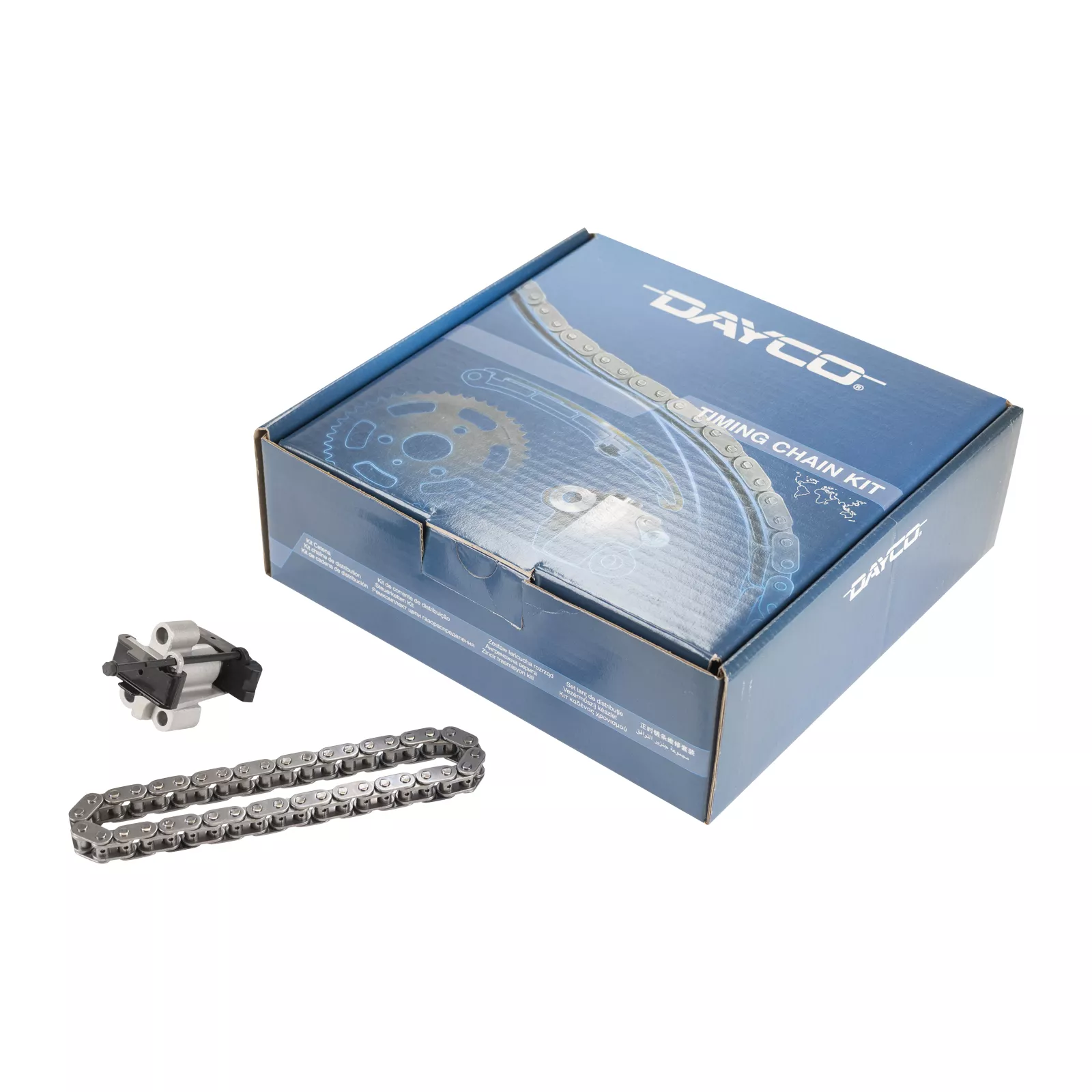 Chaine de distribution avec tendeur sans roues Dayco Dayco — Réf. 1450031DY