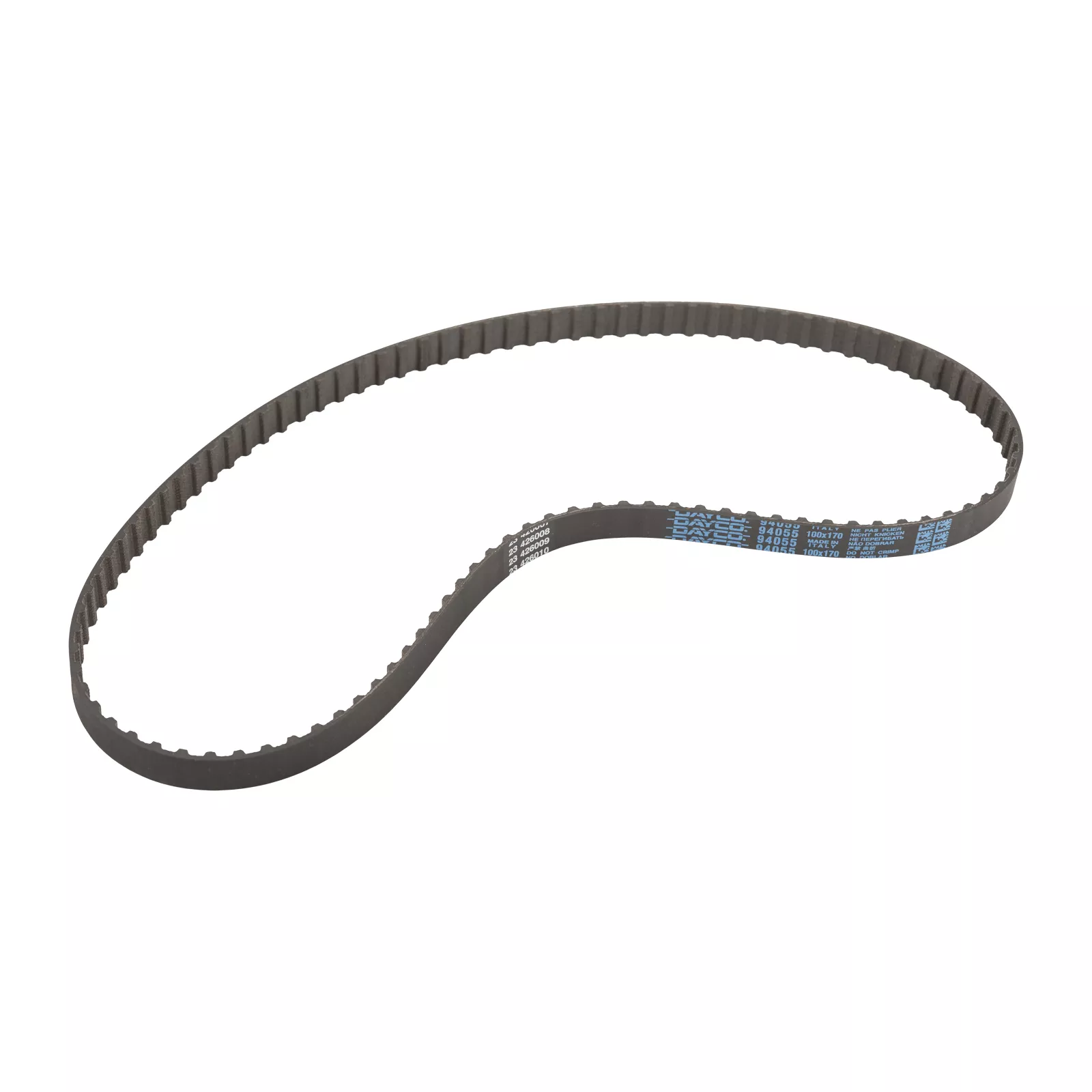 Courroie de distribution 100 dents-17 mm Dayco — Réf. 1470072