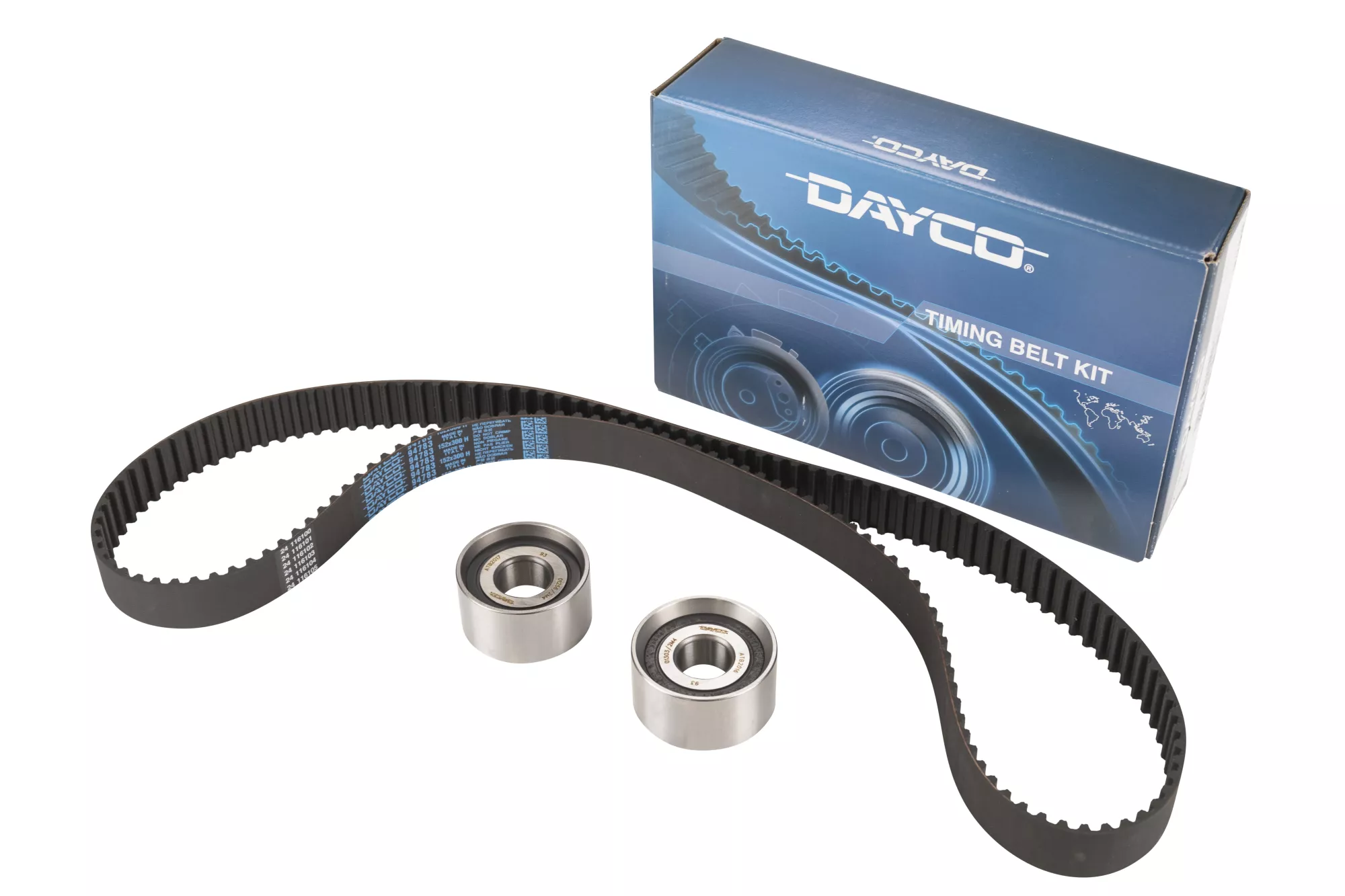 Kit de courroie de distribution avec 2 poulies Dayco Dayco — Réf. 1480007