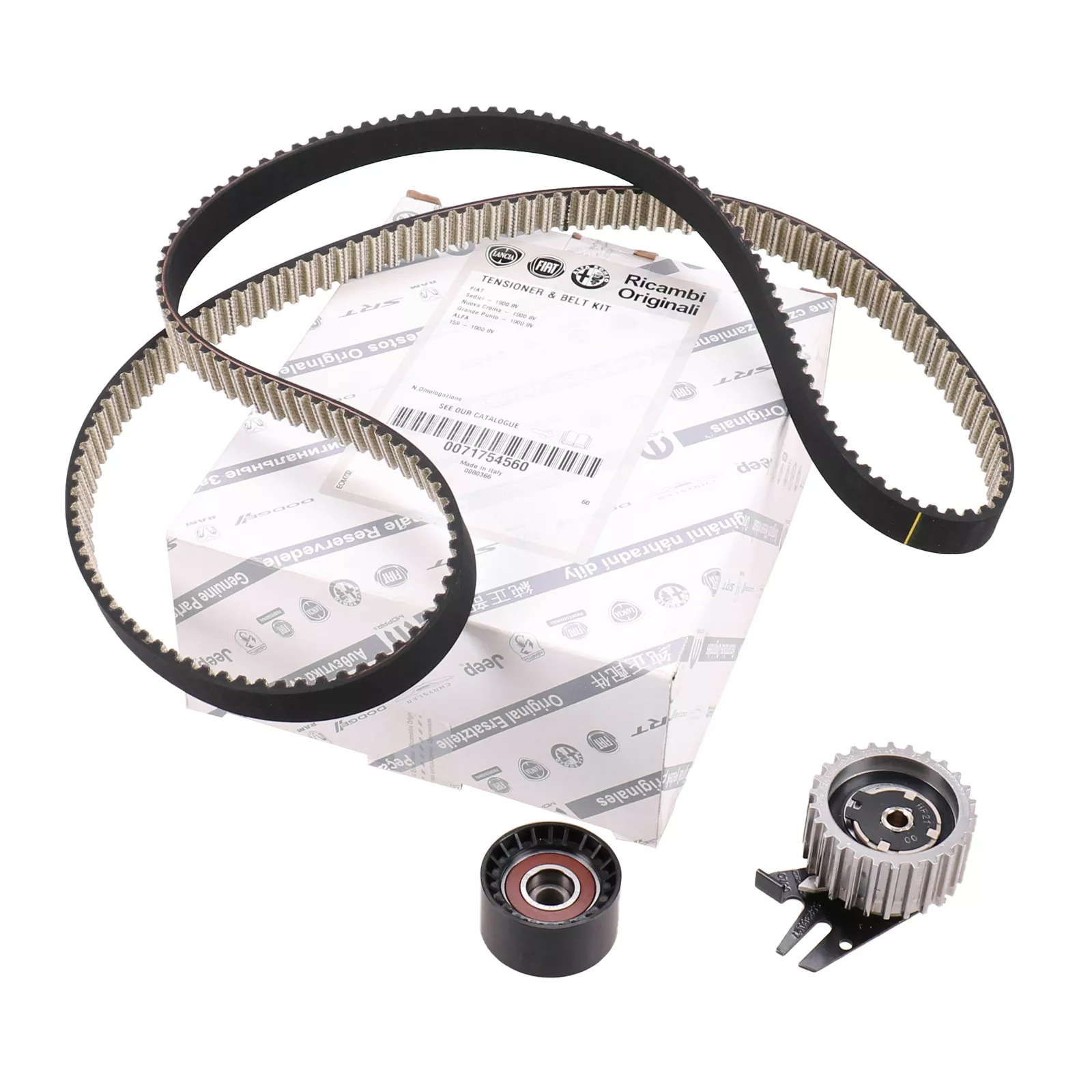 Kit courroie de distribution avec 2 poulies de renvoi 1.9 8V — Réf. 1480177OE