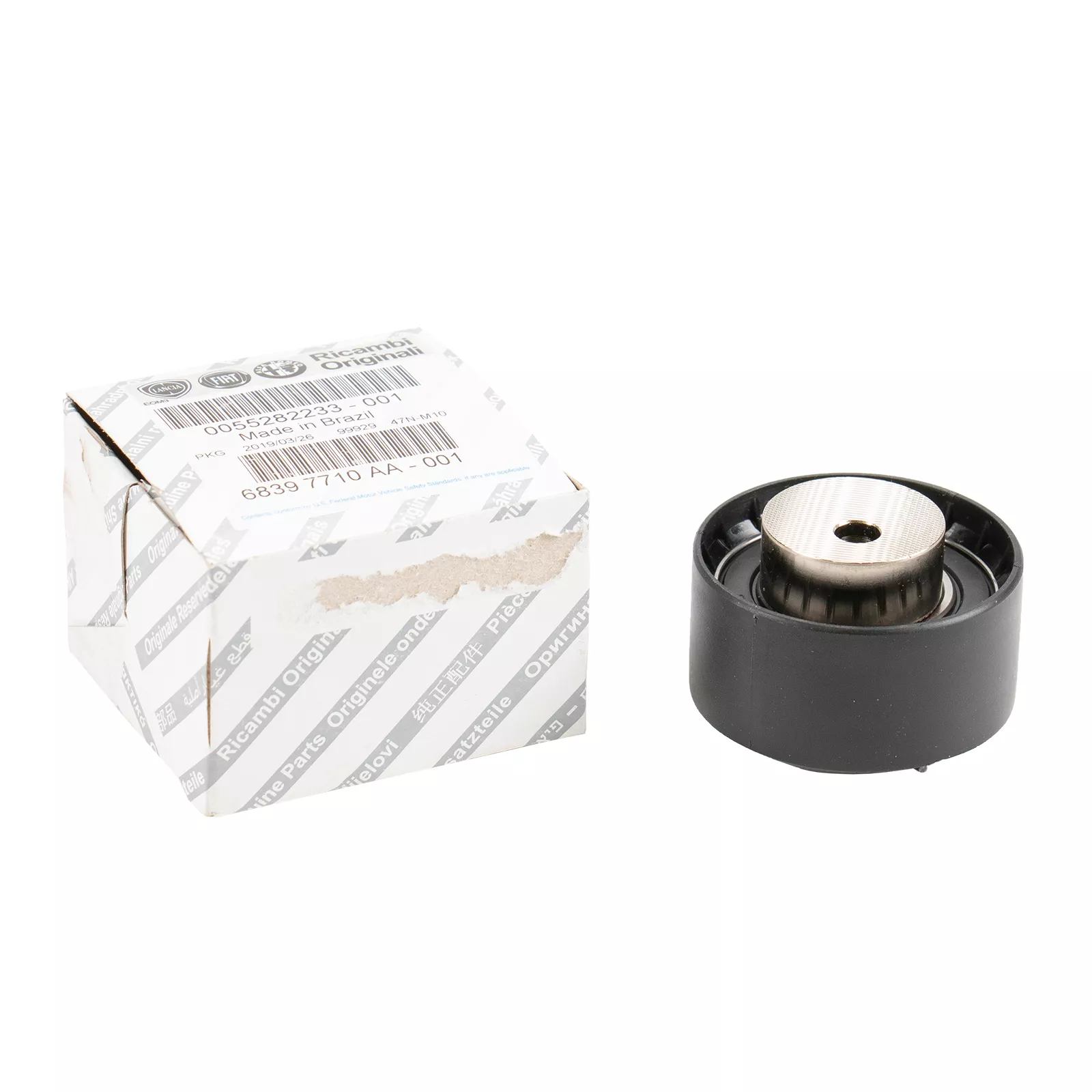 Galet tendeur de courroie de distribution D=60 L=29 H=37,5 — Réf. 1490038OE