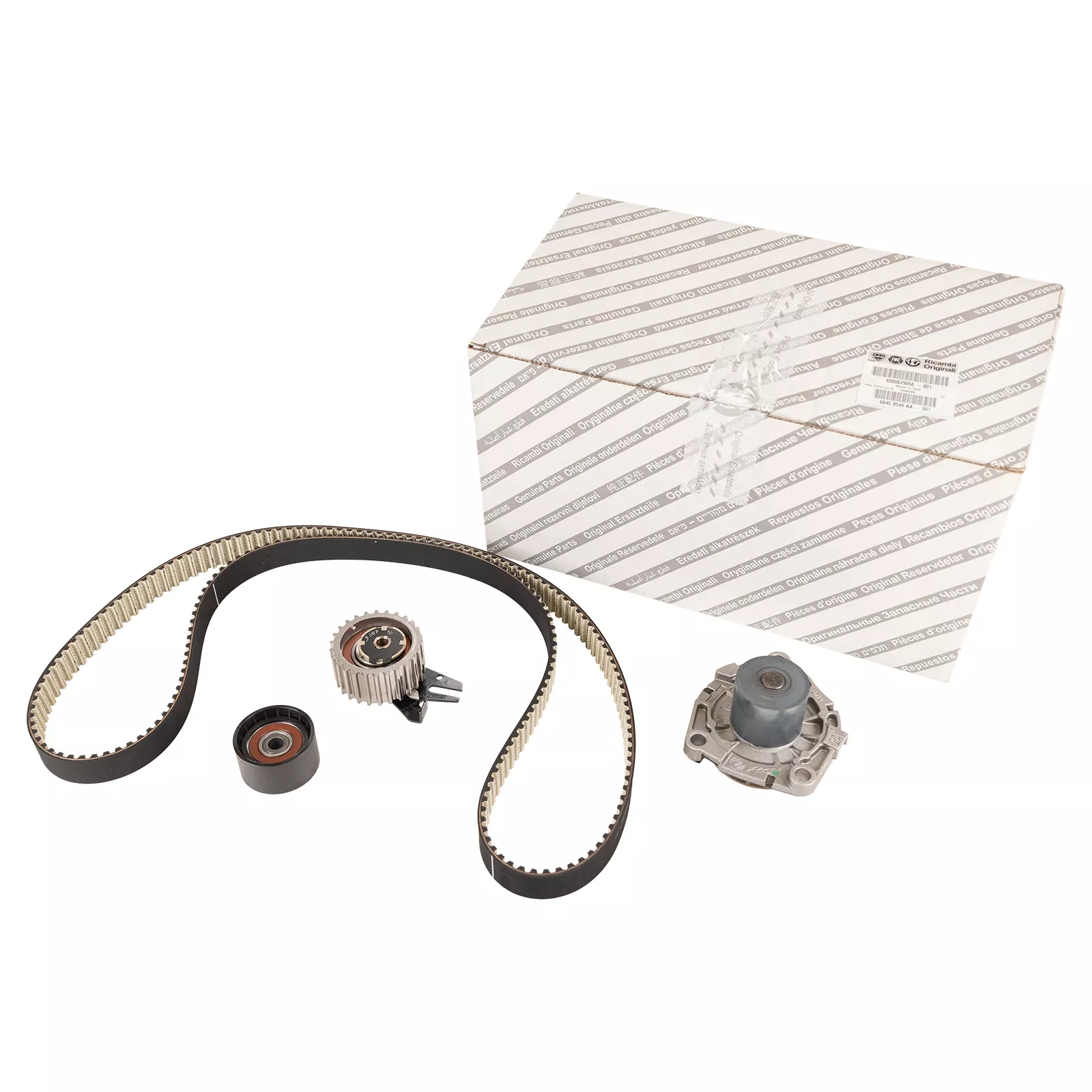 Kit de courroie de distribution avec pompe a eau d'origine avec courroie longue — Réf. 1500175OE