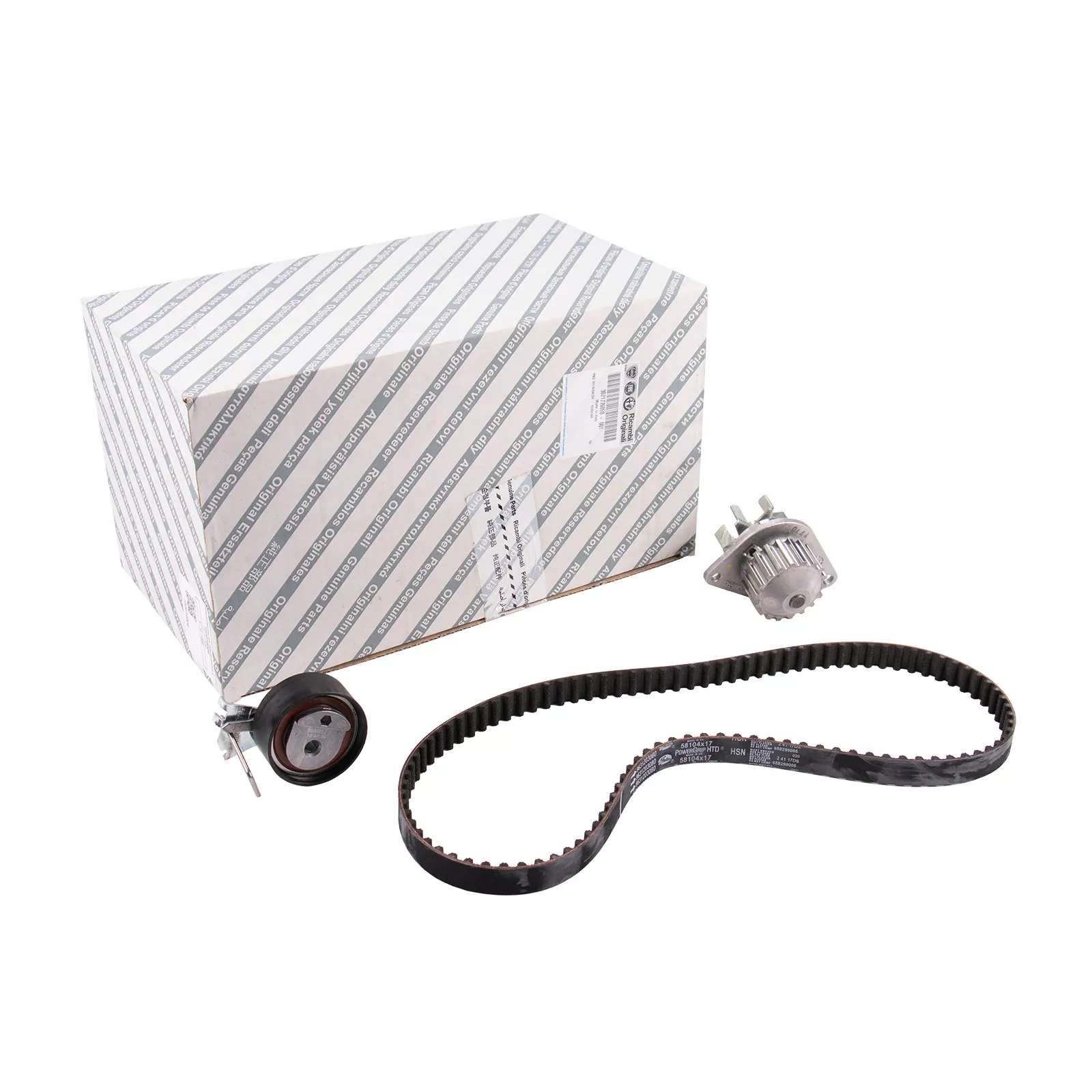 Kit courroie de distribution avec pompe a eau d'origine — Réf. 1500190OE