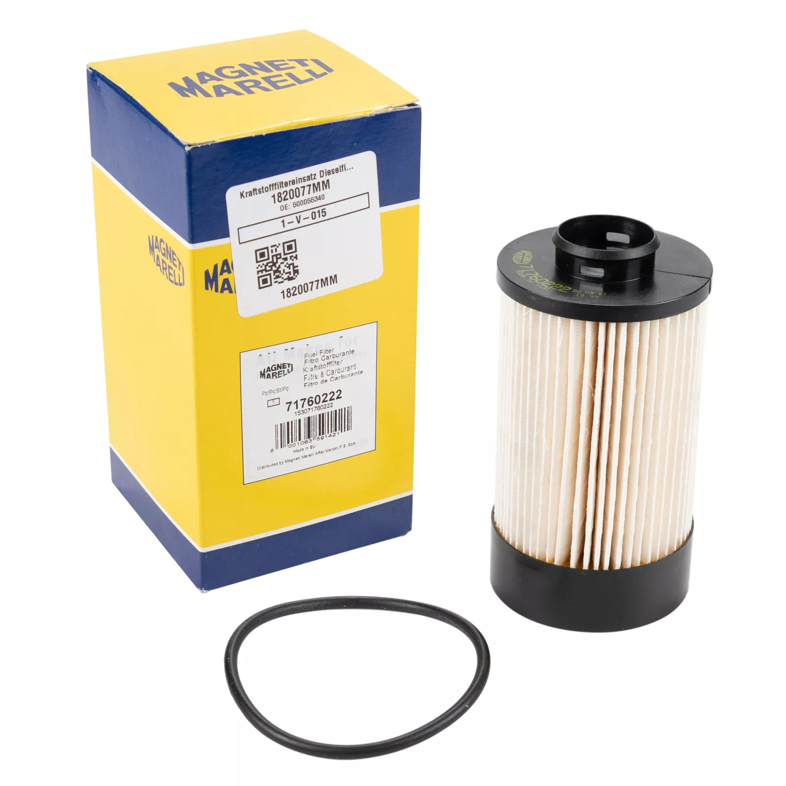 Cartouche de filtre à carburant filtre à gasoil Magneti Marelli Magneti Marelli — Réf. 1820077MM
