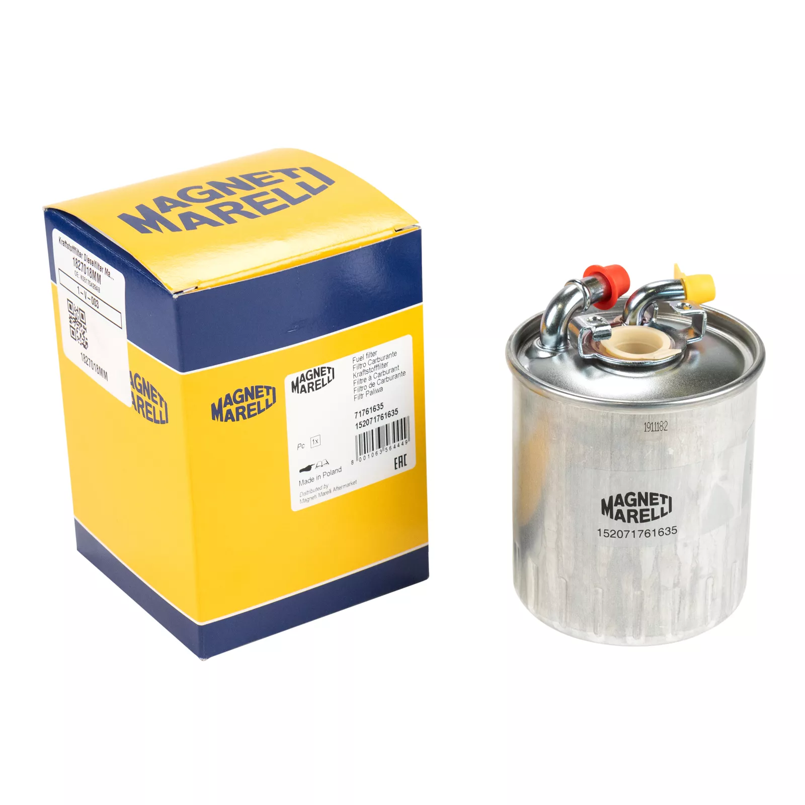 Filtre à essence filtre à gasoil Magneti Marelli Magneti Marelli — Réf. 1827018MM